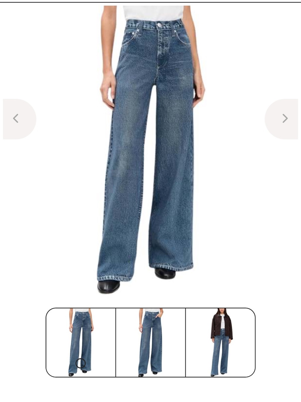 Rag & bone The Miramar Terry Sofie Pants full length